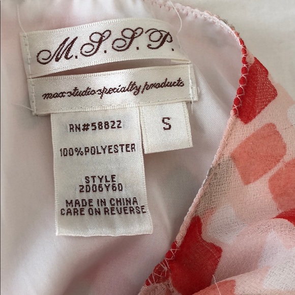 Max studio patterned dress. Like new condition - Picture 3 of 3